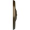 Ekena Millwork Reece Ceiling Medallion (Fits Canopies up to 2 3/8"), Hand-Painted Brass, 12"OD x 1 3/4"P CM12REBRS - alternate 4